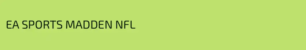EA SPORTS MADDEN NFL